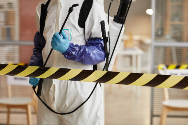 Professional Sewage Cleanup technician working in North Babylon, NY